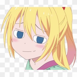 426kib, 2221x1790, Anime - Smug Anime Expression Clipart