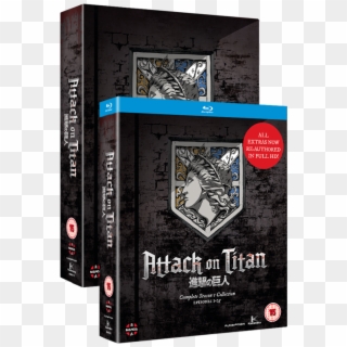 Attack On Titan - Attack On Titan Complete Season One Collection Dvd Clipart