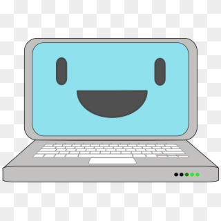 Computers Clipart Notebook Graphics Illustrations Free - Computer Cartoon Icon Jpg - Png Download