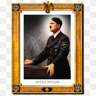 The Enigma Of Hitler - Framed Painting Of Adolf Hitler Clipart