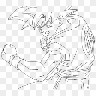 Royalty Free Library Goku God Drawing At Getdrawings - Goku Saiyan God Db Super Drawing Clipart