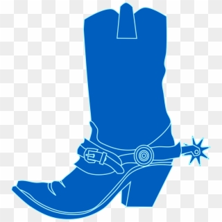 Boots Clipart Woody - Blue Boot Clip Art - Png Download