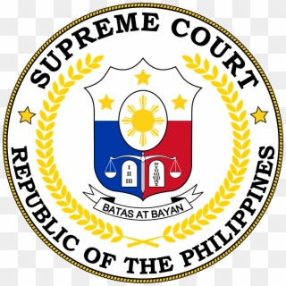 Supreme Court Logo - Supreme Court Of The Philippines Logo Clipart