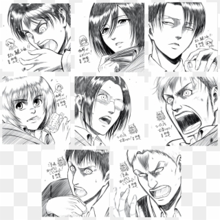 Grab Your Free Attack On Titan Coaster From Event, - Attack On Titan Au Clipart
