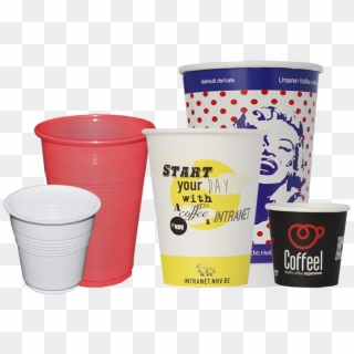 Disposable Cups - One Use - One Day Plastic Cup Clipart