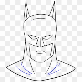 S Head Diy Pinterest Drawings Garfield Drawing - Batman Face Drawing Easy Clipart