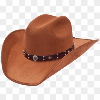 Stone Hats Brown Felt Cowboy Hat - Cowboy Hat Transparent Background Clipart