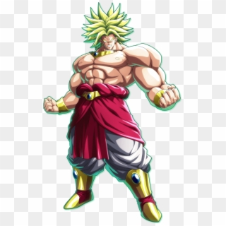 Dbfz Broly Portrait - Broly Fighterz Png Clipart