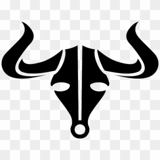 Cattle Bull Horn Silhouette Ox - Bull Horns Png Clipart