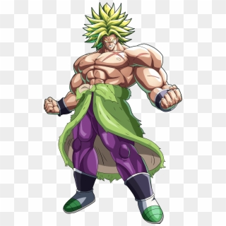 Fanartmade A Dbs Edit For Broly's Fighterz Render Clipart