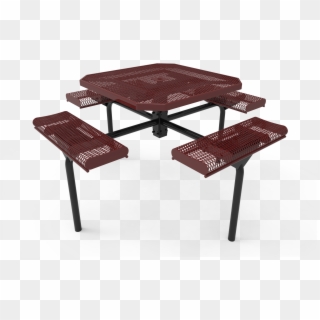 46in Octagon Rolled Nexus Table - Table Clipart