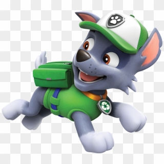 Paw Patrol Rubble Clipart - Paw Patrol Rocky Png Transparent Png