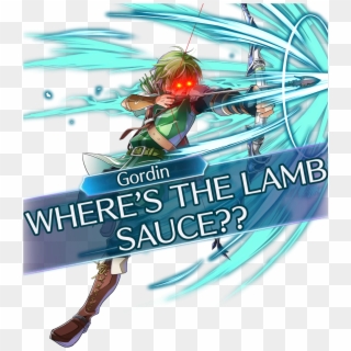 Im Not Sure If This Has Been Done But Gordin With Glowing - Anime Archer Face Clipart