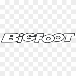 Bigfoot 01 Logo Png Transparent - Calligraphy Clipart