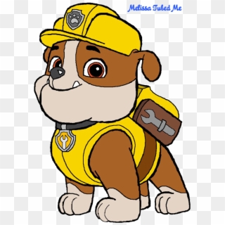 Rubble Paw Patrol By Andrewsurvivor Clipart - Png Download