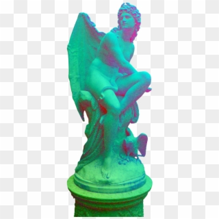 Aesthetic Statue Png - Aesthetic Vaporwave Statue Png Clipart
