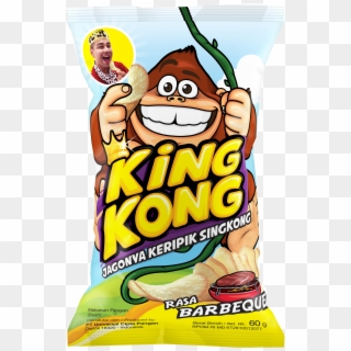 King Kong Cassava Chips Snack Review - Snack Kingkong Raffi Ahmad Clipart