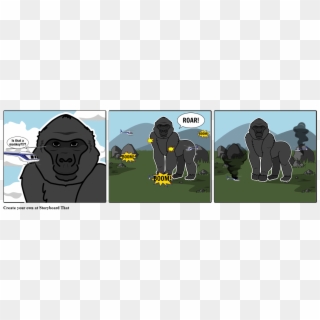 King Kong Ii - Cartoon Clipart