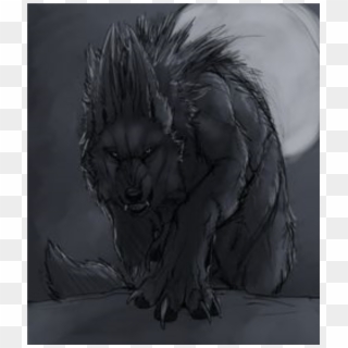 Drawn Werewolf Wolf Fur - Werewolf Clipart