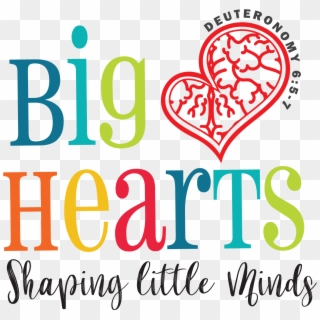 2018 West Texas Area Conference - Big Hearts Teach Little Minds Clipart