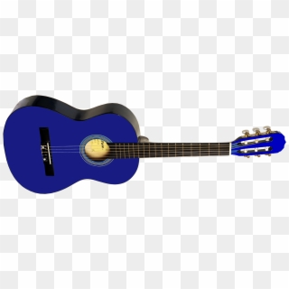 Electric Guitar Blue Png Image - Guitar Png Hd Blue Color Clipart