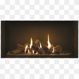 Grand Azure Designer Hole In The Wall Gas Fire - Impressive Hole In The Wall Log Gas Fires Clipart