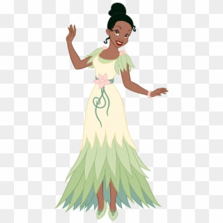 Princess And The Frog Movie Tiana Beaded Bookmark Clipart