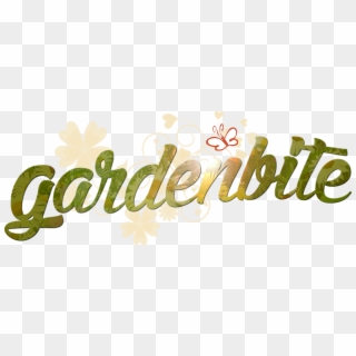 Garden Bite - Calligraphy Clipart