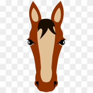 Png Big Image Png - Cartoon Horse Face Mask Clipart