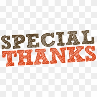 Special Thank You Png Clipart