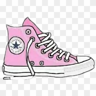 Picture Black And White Library Converse Clipart Cool - Png Converse Transparent Png