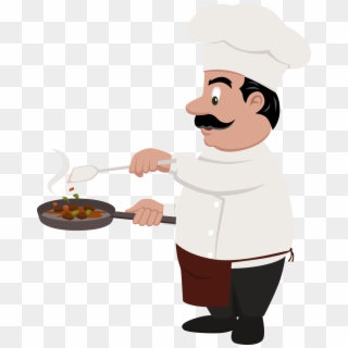 Chef Cooking Euclidean Vector - Chef Cooking Png Cartoon Clipart