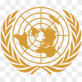 Un Logo Png - United Nations Coat Of Arms Clipart