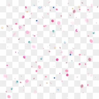 Confetti Image - Background Png Tumblr Pink Clipart