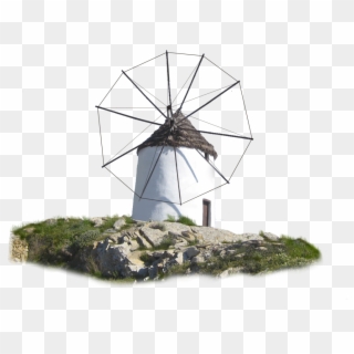 Windmill Png - Greek Windmill Clipart