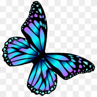 #borboleta #burterfly #árcoíris #arcoiris #arco Iris - Desenho De Uma Borboleta Clipart