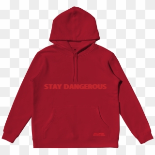 1000 X 1000 3 - Stay Dangerous Red Hoodie Clipart