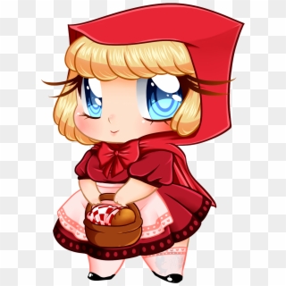 Little Red Riding Hood - Caperucita Roja De Dibujos Manga Clipart