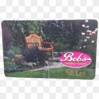 Bob's Garden Gift Cards - Bench Clipart