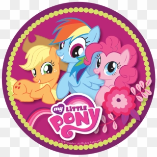 My Little Pony Png File - Little Pony Cupcake Topper Clipart