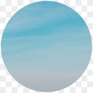 #blue #sky #bluesky #tumblr #background #aesthetic - Circle Clipart