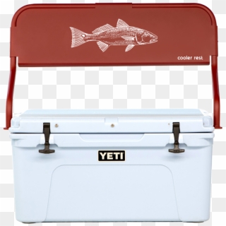 Cooler Rest Redfish On Yeti Cooler 2 Clipart