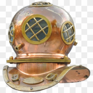Divers, Helm, Divers Helmet, Diving, Old, Underwater - Underwater Helmet Clipart