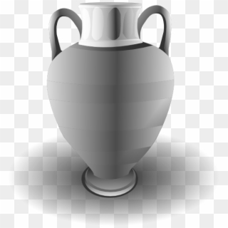 Small - Vase Image Transparent Black And White Clipart