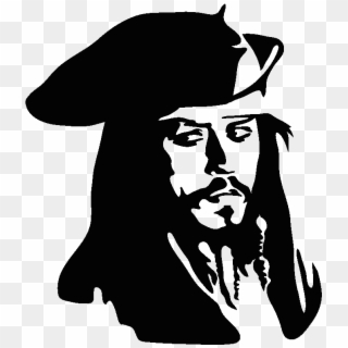 Sticker Capitaine Jack Sparrow Clipart