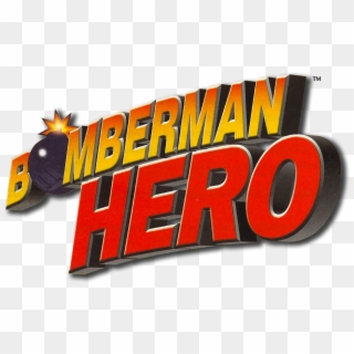 “ Back To Bomberman And The Nintendo - Bomberman Hero Logo Clipart
