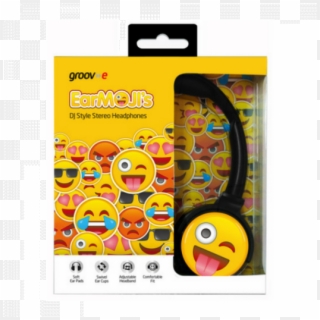 Groov E Kids Earmoji Emoji Dj Style Stereo Headphones - Duck Clipart
