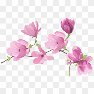 Free Png Spring Tree Flowers Png Images Transparent - Spring Flowers Png Clipart