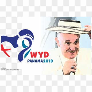 Pope To Young People - Jmj Panama Logo Png Clipart