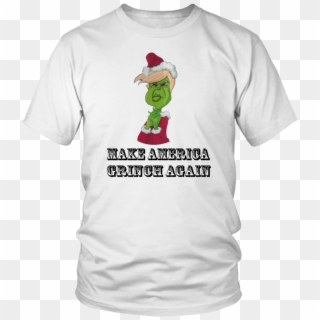Donald Trump The Grinch Make America Great Again Holiday - Trump We Trust Shirt Clipart